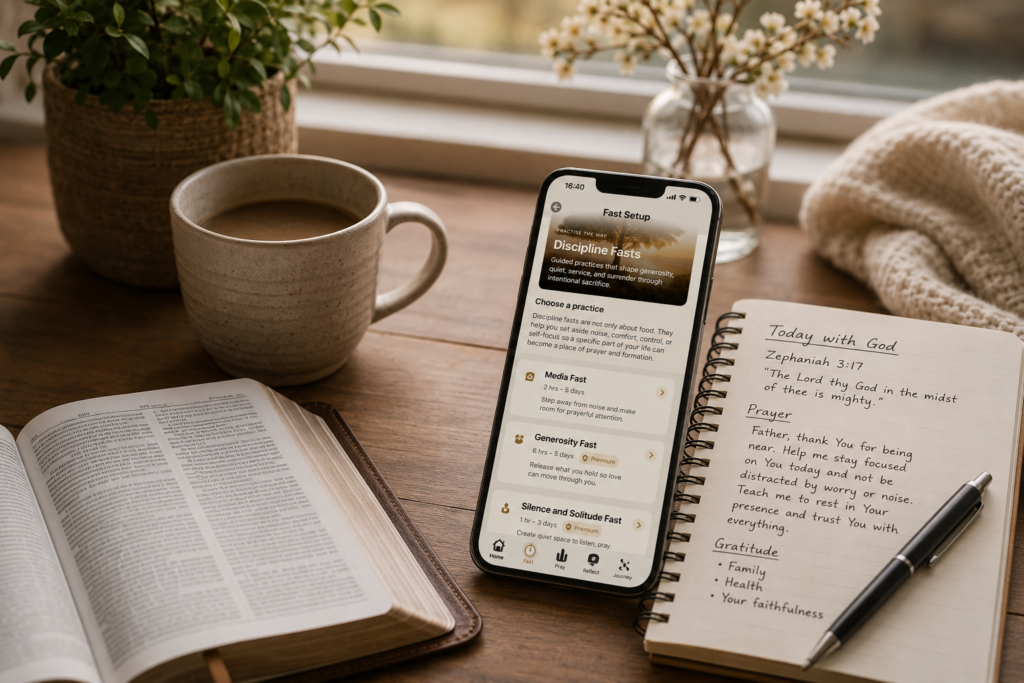 What things should I give up as part of a spiritual fast?